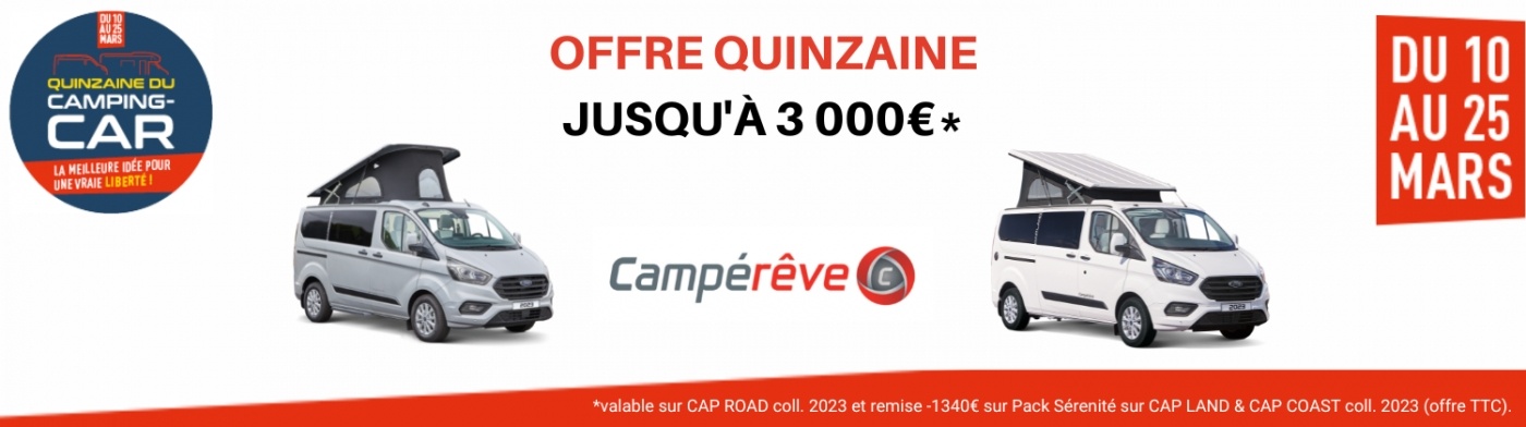LA QUINZAINE DU CAMPING-CAR