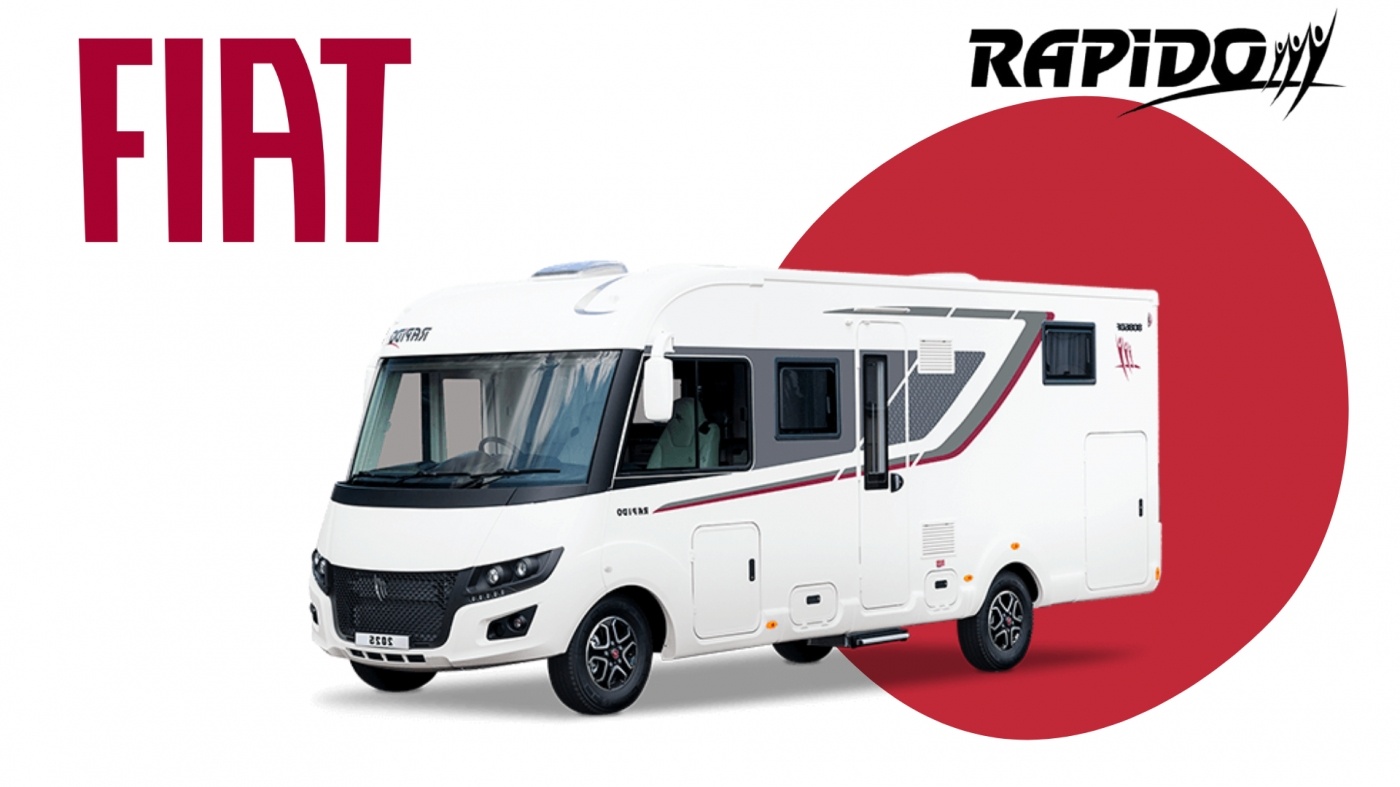Châssis FIAT AL-KO avec voie arrière élargie et double plancher rangement