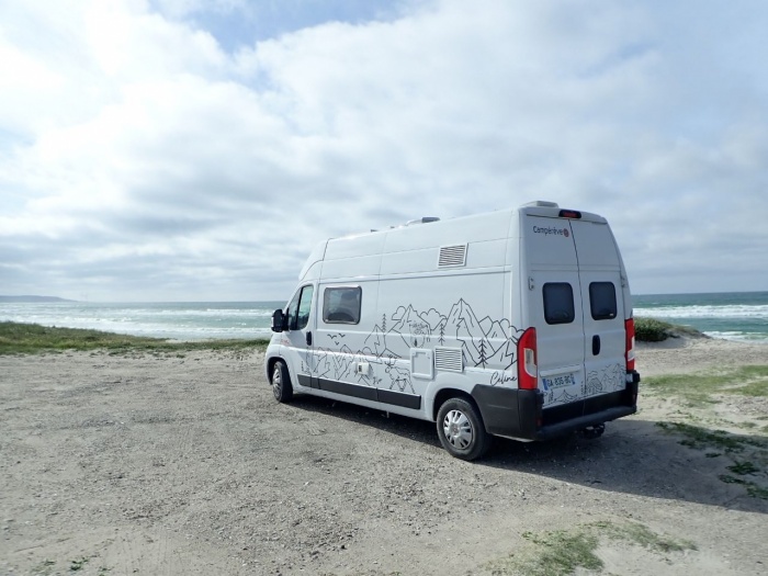 Sur une plage du Danemark