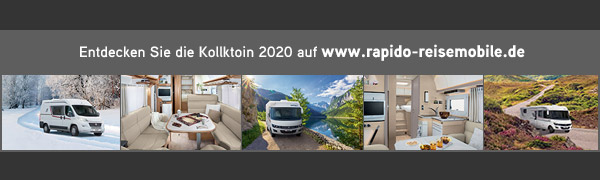 Entdecken Sie die Kollektion 2019 auf www.rapido-reisemobile.de