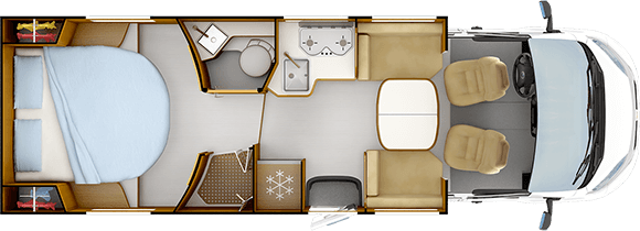 Implantation jour RAPIDO 696F