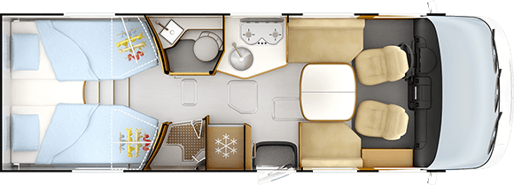 Implantation jour RAPIDO 8066dF