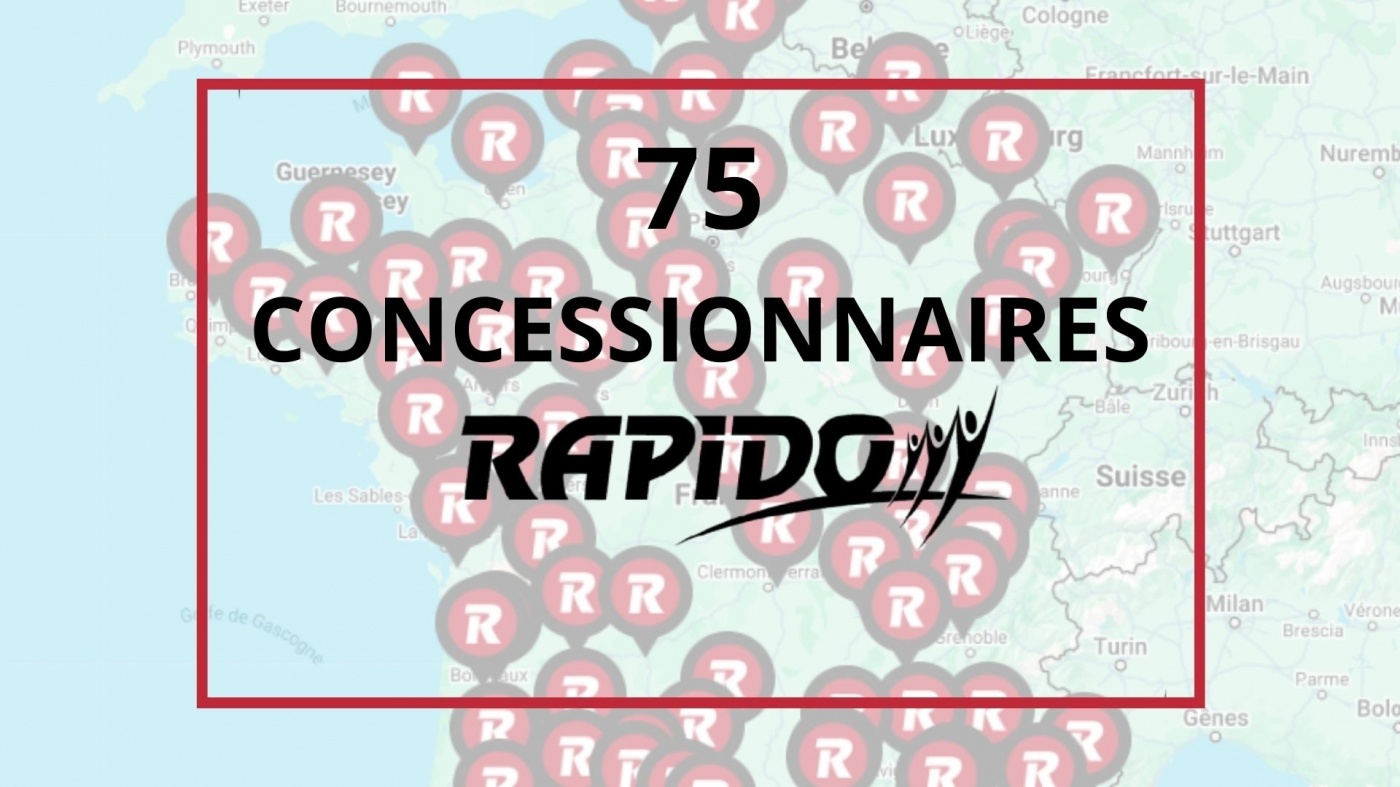 75 concessionnaires Rapido