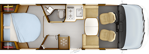 Implantation jour RAPIDO C86i