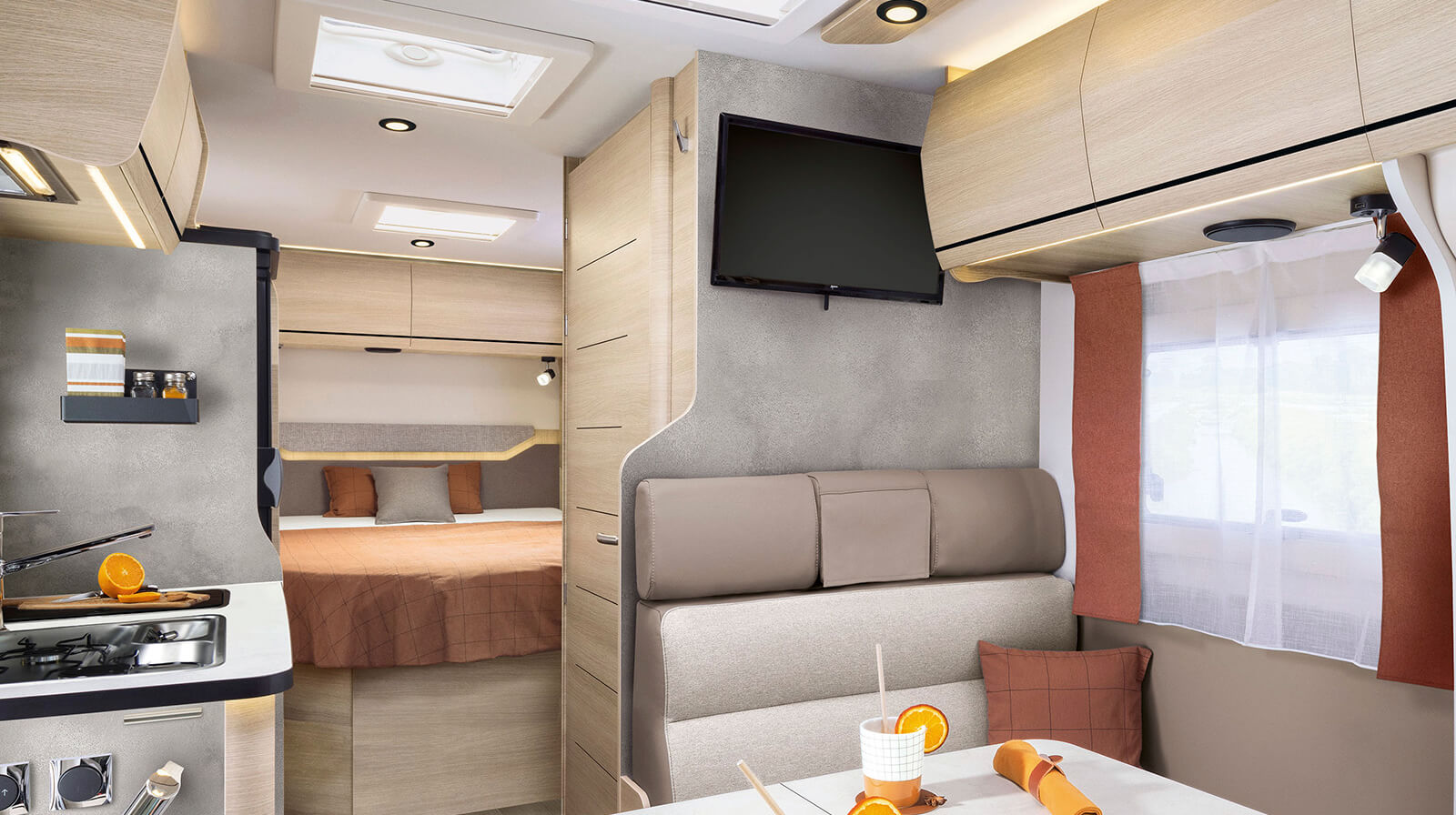 PHOTOS INTÉRIEURES RAPIDO Camping-car C50