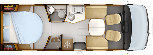 Implantation jour RAPIDO 896F