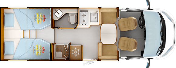 Implantation jour RAPIDO C66