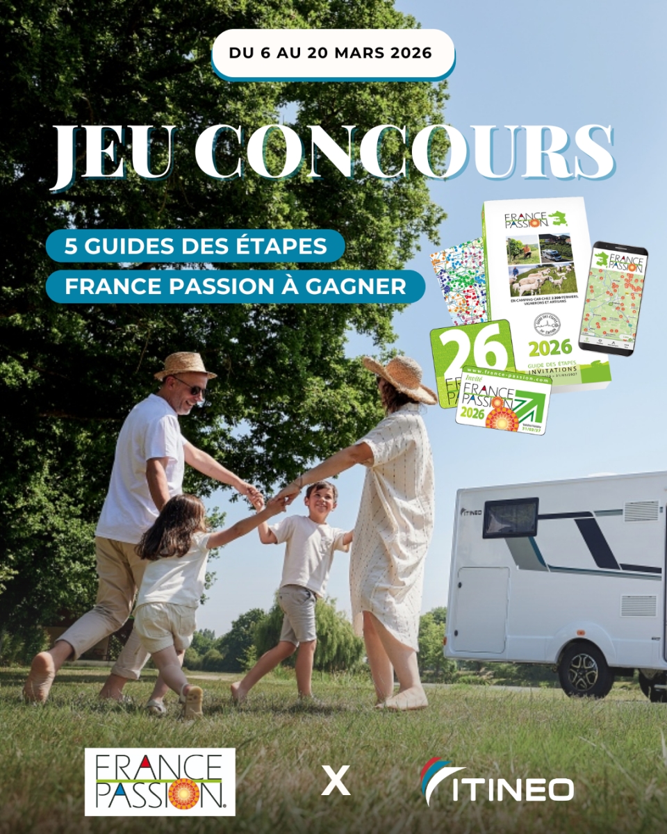 JEU CONCOURS FRANCE PASSION X ITINEO
